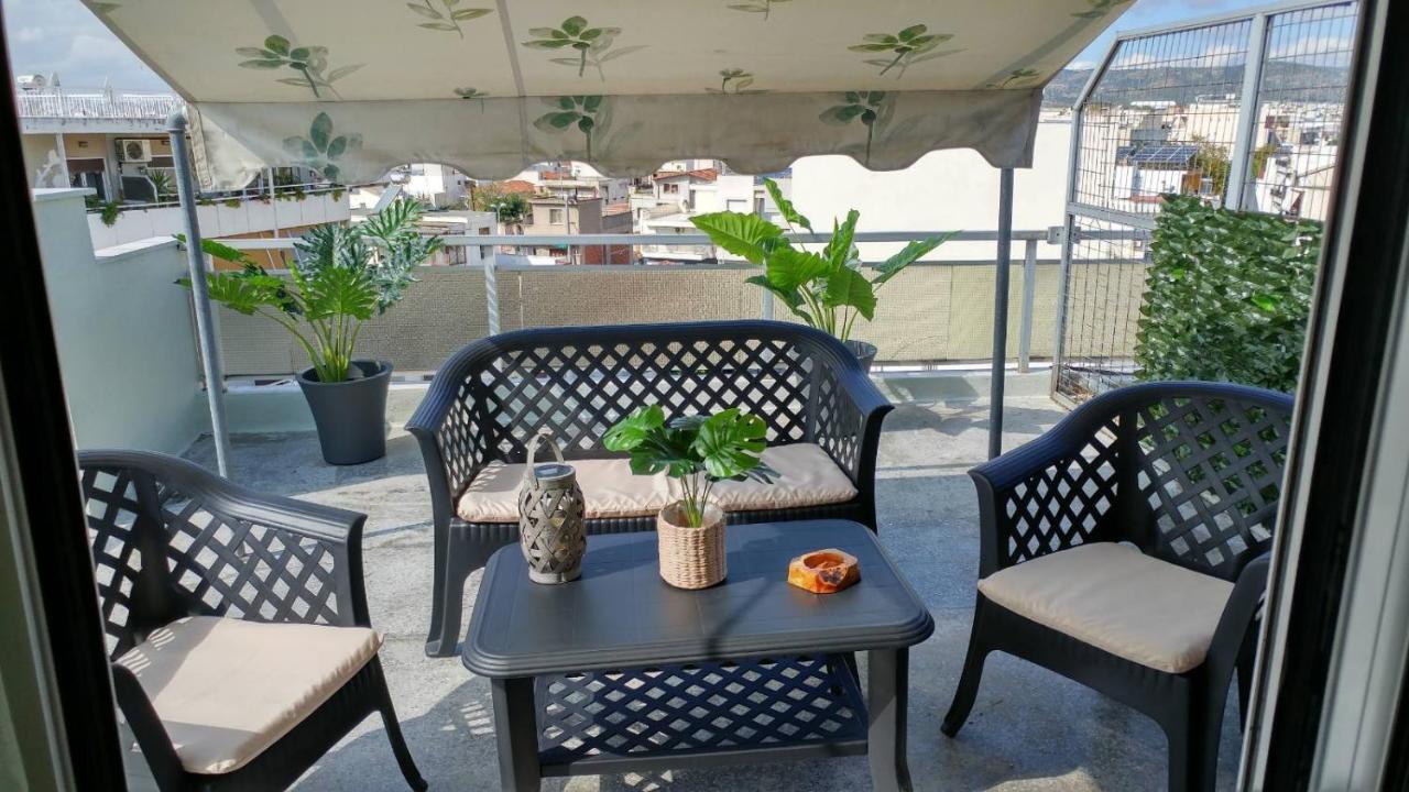 شقة Tropical Loft With View فولوس المظهر الخارجي الصورة